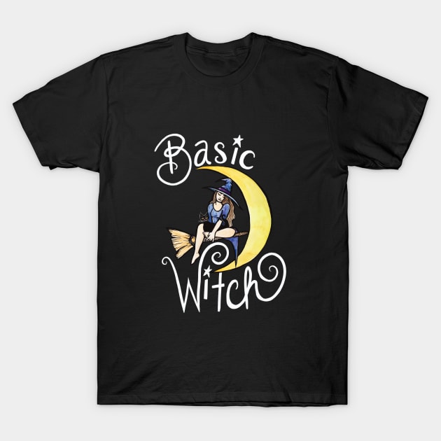 Basic Witch T-Shirt by bubbsnugg